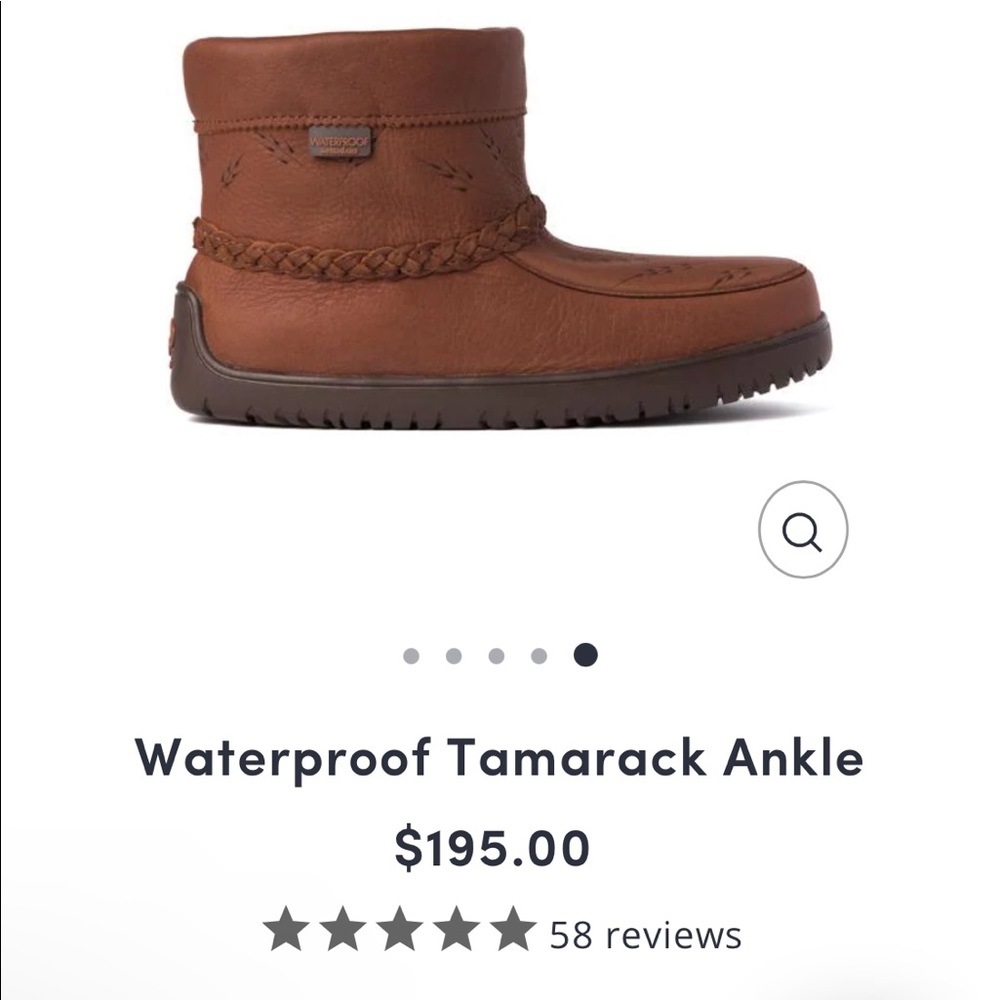 Manitobah Mukluks Waterproof Tamarak Ankle Boot vibram sole size W11 / M9